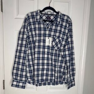 UNTUCKIT NWt Womans‎ Sorbo Womans Plaid Buttondown Size 18 R
